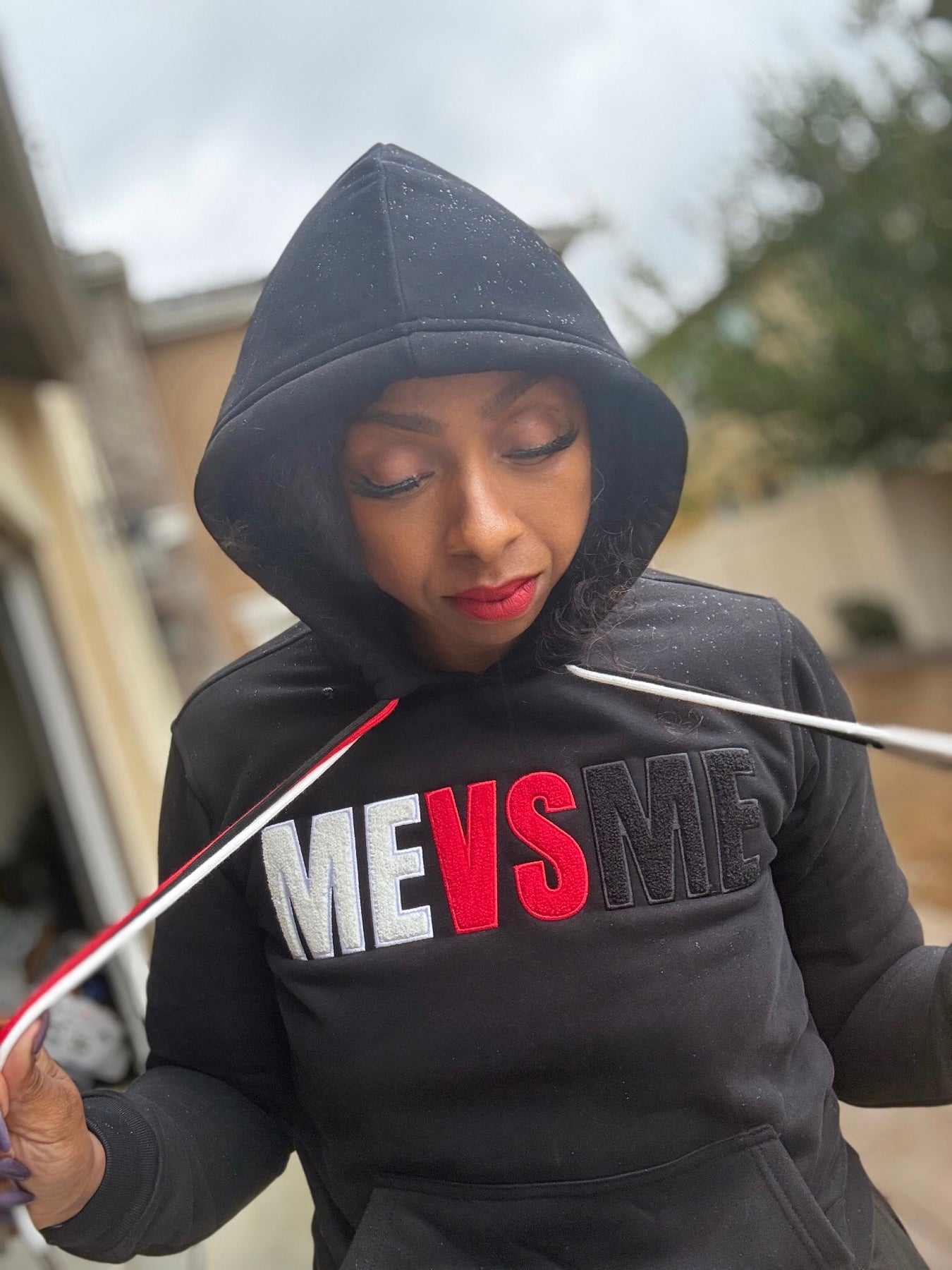 Stop Pulling My Strings MEvsME Hooded Sweatshirt