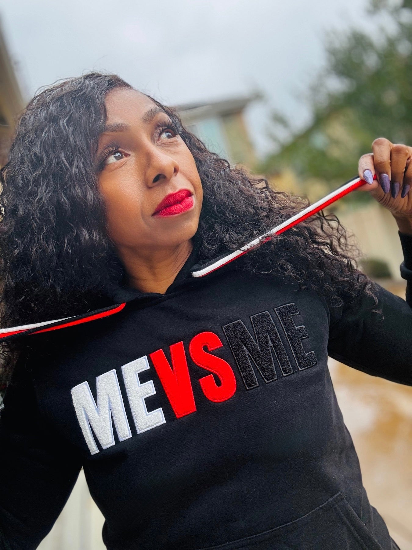 Stop Pulling My Strings MEvsME Hooded Sweatshirt